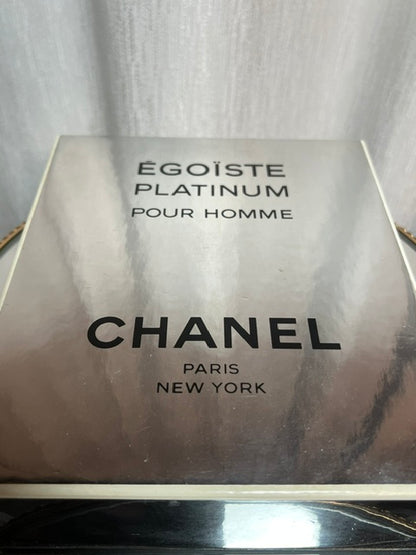 Chanel Egoiste Platinum gift set vintage edt 75 ml and pen