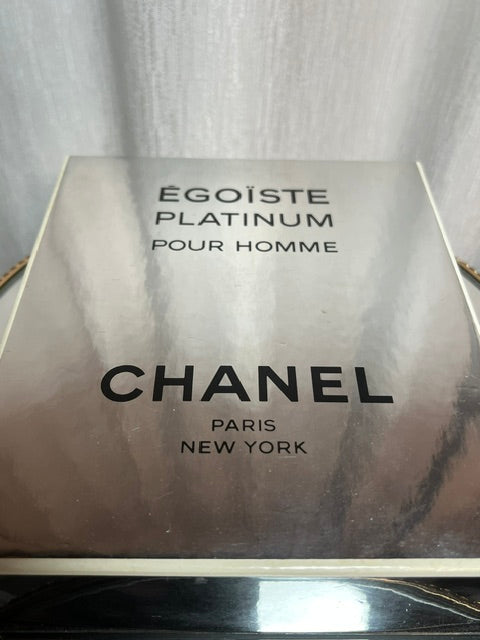 Chanel Egoiste Platinum gift set vintage edt 75 ml and pen
