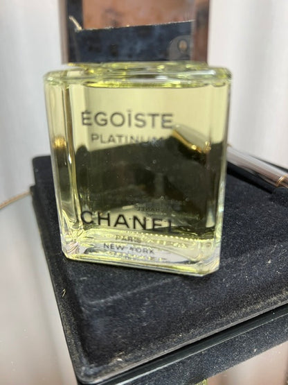 Chanel Egoiste Platinum gift set vintage edt 75 ml and pen