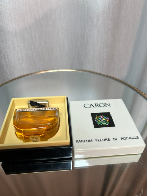 Caron Fleurs de Rocaille extrait 15 ml vintage 70s sealed bottle