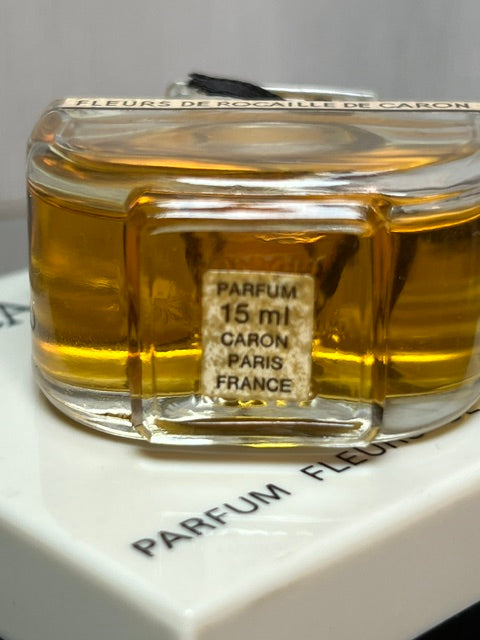 Caron Fleurs de Rocaille extrait 15 ml vintage 70s sealed bottle