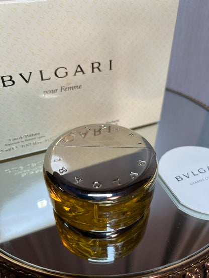Bvlgari Pour Femme edp 25 ml in lather case gift set vintage