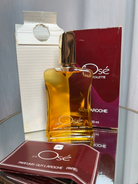 I have Ose Guy Laroche EDT 50 ml vintage 1980s.