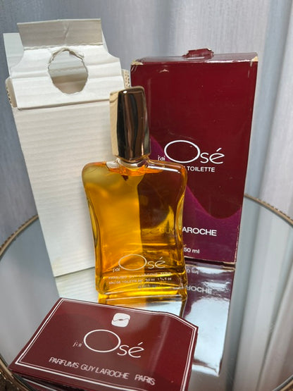 I have Ose Guy Laroche EDT 50 ml vintage 1980s.