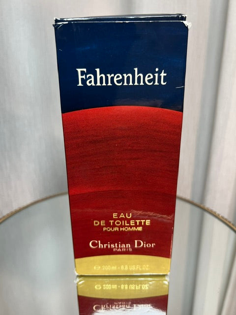 Dior Fahrenheit edt 200 ml rare vintage.