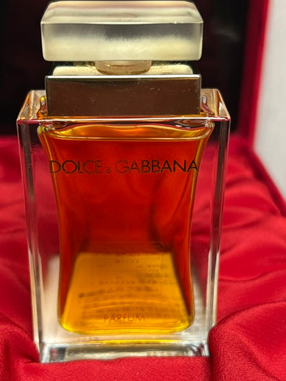 Dolce Gabbana original classic red extrait 15 ml vintage first edition Italy