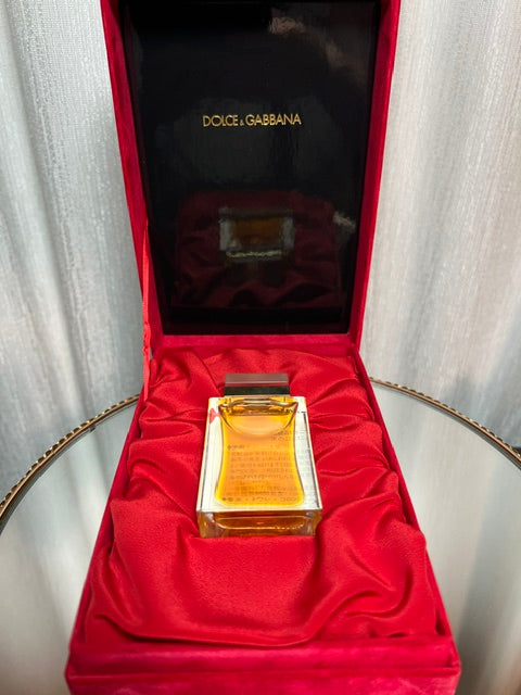 Dolce Gabbana original classic red extrait 15 ml vintage first edition Italy