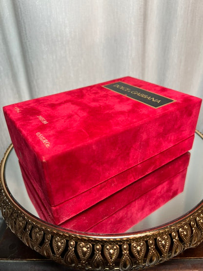 Dolce Gabbana original classic red extrait 15 ml vintage first edition Italy