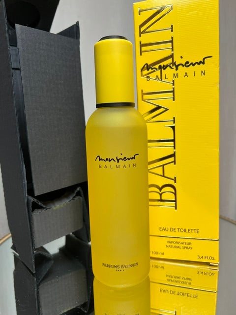 Balmain Monsieur edt 100 ml vintage 1990s.