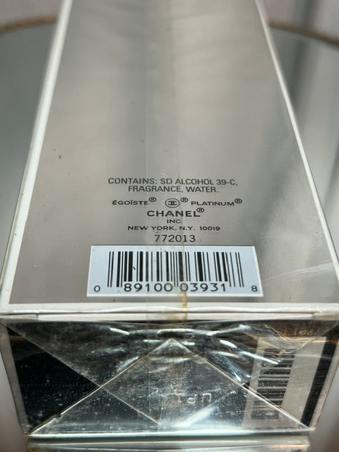 Chanel Egoiste Platinum edt 100 ml vintage 1991.
