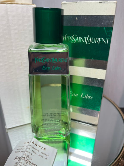 Eau Libre YSL 118 ml édition vintage 1975. Magnifique !