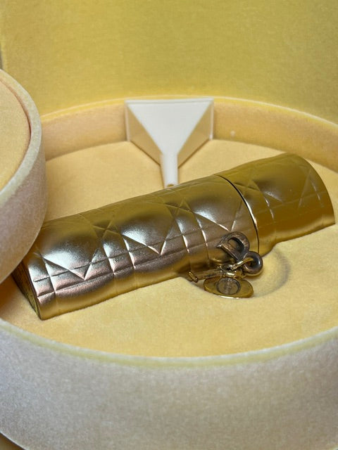 Dior Dolce Vita luxury perfume set 50 ml edt and gold atomizer in silk box vintage limited edition