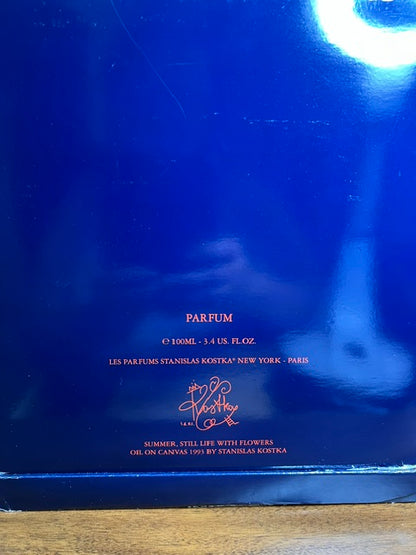 Stanislas Kostka extrait de parfum pur 100 ml, extrêmement rare, vintage 2002.