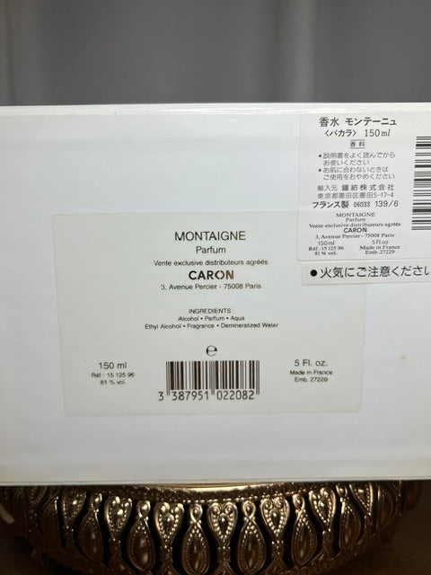 Caron Montaigne estratto 150 ml 5 fl oz raro vintage anni '90.