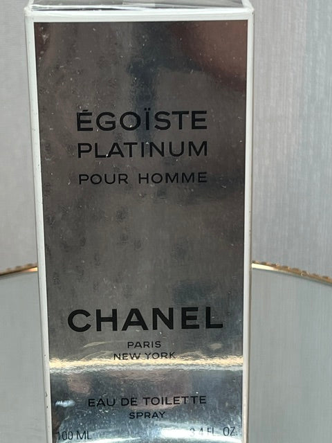 Chanel Egoiste Platinum edt 100 ml vintage original first edition.
