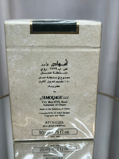 Amouage Gold Cristal edt 50 ml vintage scellé