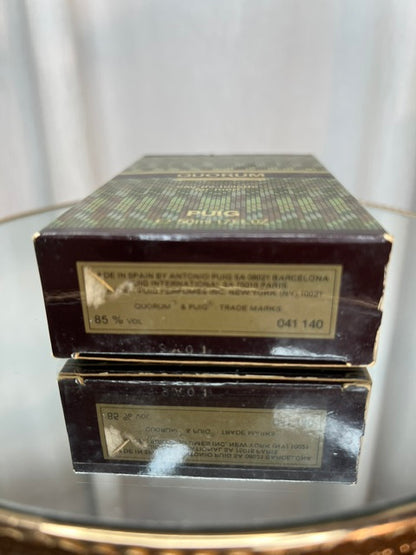 Puig Quorum edt 50 ml extrêmement rare années 70.