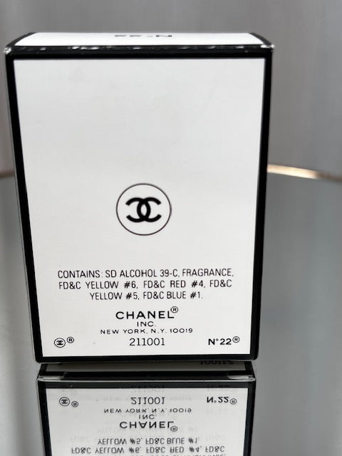 Chanel no 22 extrait 7,5 ml vintage 80s.