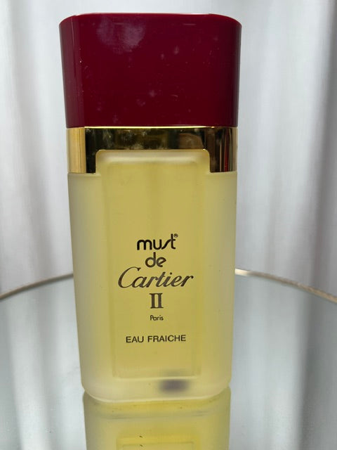 Must de Cartier II Fraiche 100 ml vintage 90s