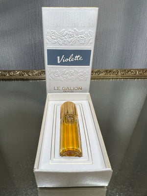 Violette Le Galion extrait 3,75 ml. Rare, vintage 1970. Sealed bottle