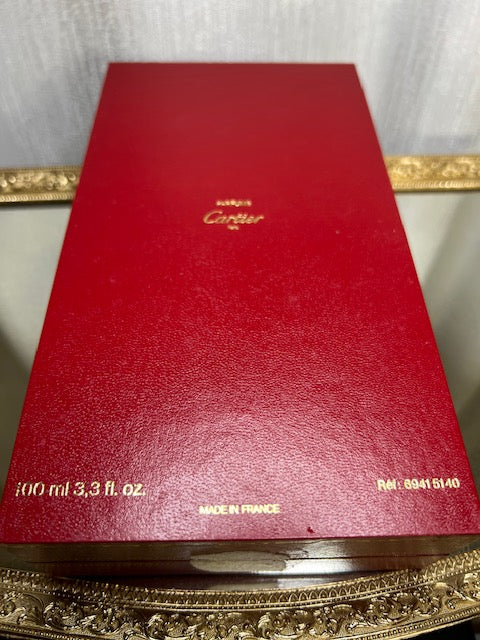 Must de Cartier edt 100 ml. Rare, vintage 1981. Full bottle box without