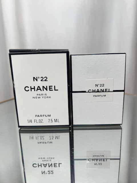Chanel no 22 extrait 7,5 ml vintage 80s