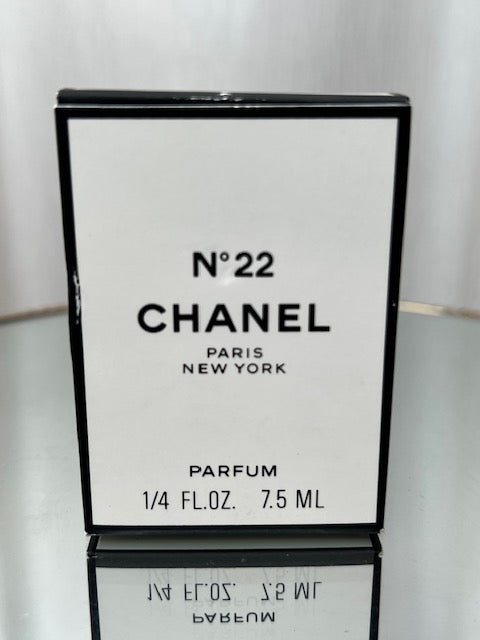 Chanel no 22 extrait 7,5 ml vintage 80s