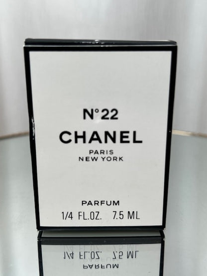Chanel no 22 extrait 7,5 ml vintage 80s