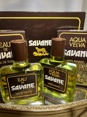 J. B. Williams Co. Savane perfume gift set. Edt 125 ml/après rasage 125 ml.