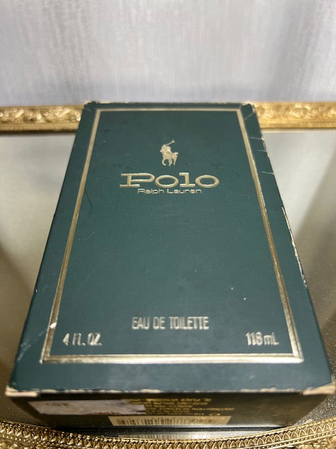 Polo Ralph Lauren edt 118 ml. Vintage 1980s. Sealed bottle
