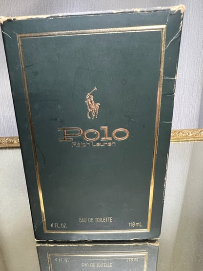 Polo Ralph Lauren edt 118 ml. Vintage années 1980. Bouteille scellée