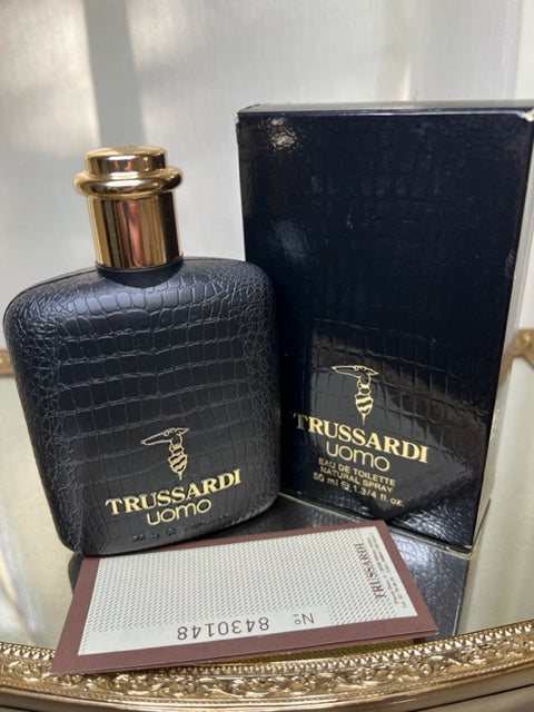 Trussardi Uomo edt 50 ml. Rare, vintage. Box without