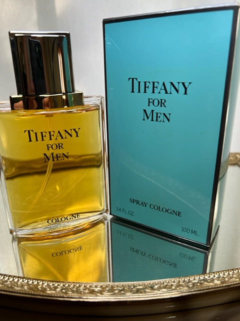 Tiffany For Men cologne 100 ml. Vintage 1987. Sealed bottle