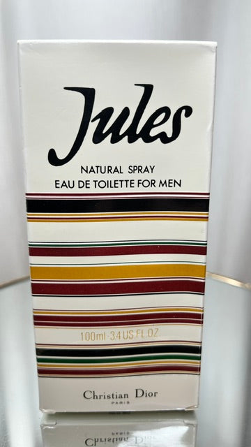 Jules Dior edt 50 ml. Vintage 1980. Sigillato