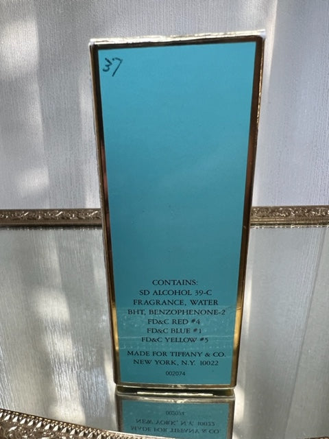 Tiffany Tiffany edp 30 ml. Rare, vintage 1987. Sealed bottle