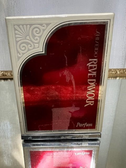 Rêve d'Amour Shiseido pur parfum 15 ml. Rare, parfum de musée vintage 1976. Flacon en cristal scellé.