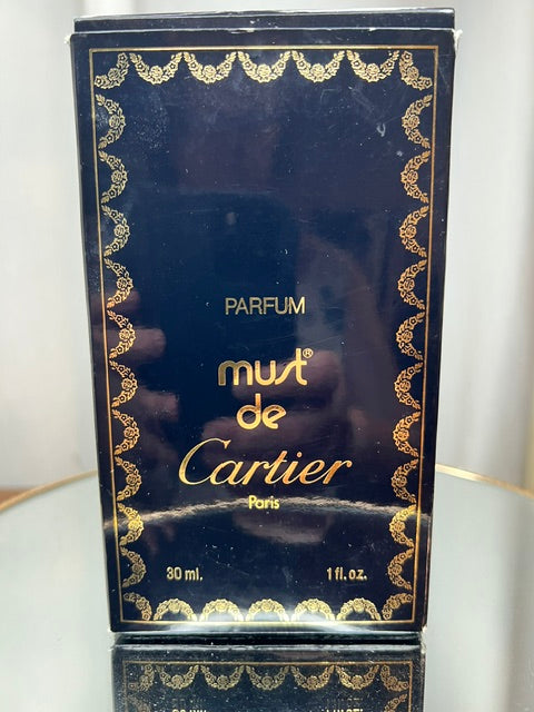 Must de Cartier extrait 30 ml vintage 80s