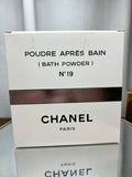 Chanel no 19 bath powder 300 g vintage 70s