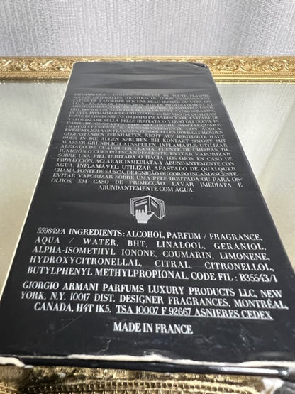 Attitude Extreme Giorgio Armani edt 75 ml. Rare first edition Sealed/full bottle