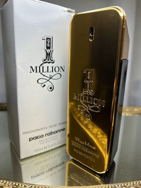 1 Million Paco Rabanne edt 100 ml. Raro, prima edizione. Sigillato/flacone pieno