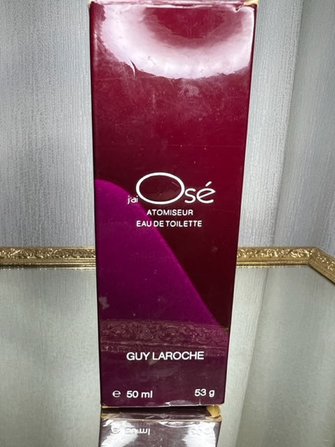 J'ai Osé Parfum Guy Laroche eau de toilette 53 g (50 ml) édition originale vintage 1978.