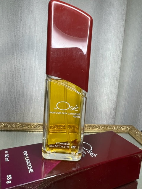 J'ai Osé Parfum Guy Laroche eau de toilette 53 g (50 ml) édition originale vintage 1978.