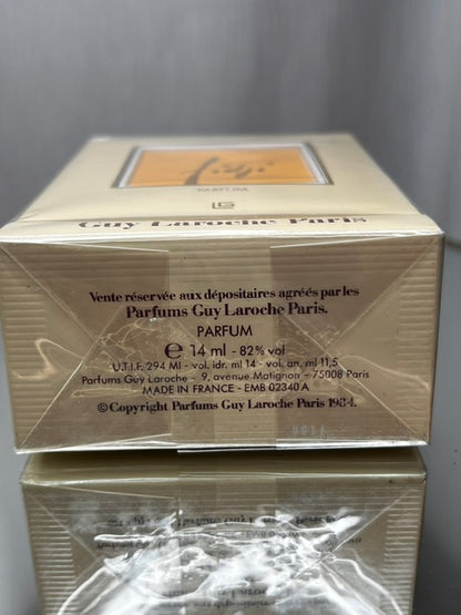 Guy Laroche Fidji extrait 14 ml vintage