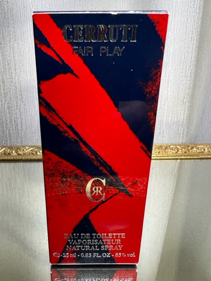 Fair Play (1985) Cerruti pour homme edt 25 ml. Vintage 1985. Flacon scellé