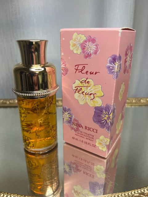 Fleur de Fleurs de Nina Ricci edt 48 ml. Vintage original 1985. Flacon scellé