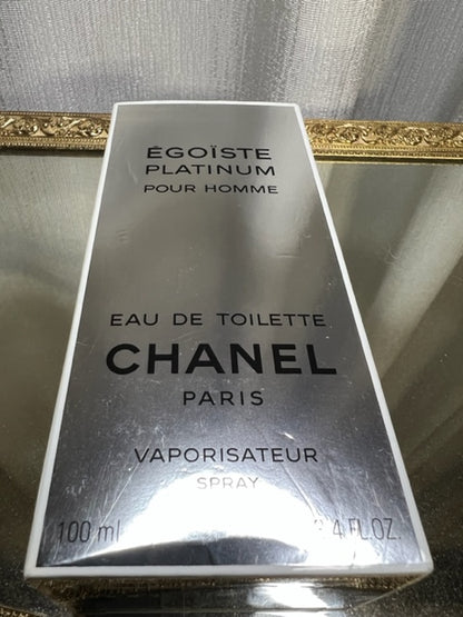 Egoïste Platinum Chanel edt 100 ml. Vintage original 1993. Flacon scellé