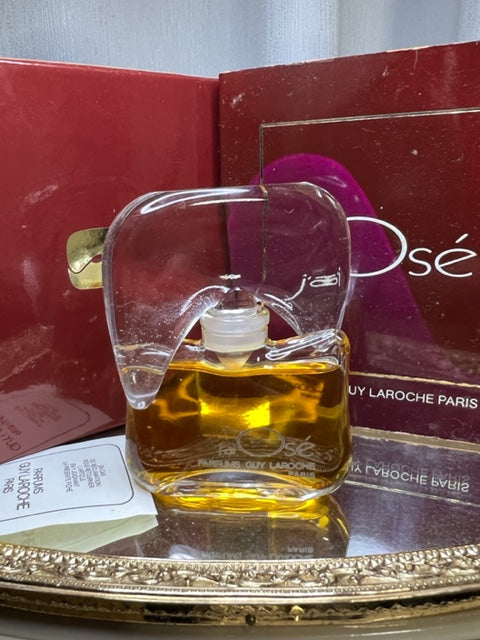 J’ai Osé Guy Laroche pure parfum 14 ml. Vintage 1978 édition. Sealed bottle