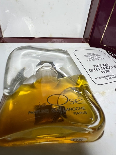 J’ai Osé Guy Laroche extrait de parfum 14 ml. Édition vintage 1978. Flacon scellé.