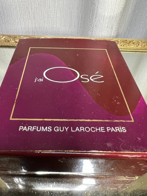 J’ai Osé Guy Laroche pure parfum 14 ml. Vintage 1978 édition. Sealed bottle