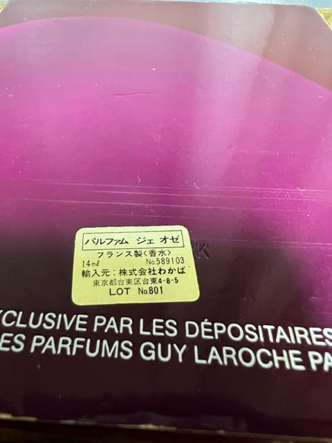 J’ai Osé Guy Laroche extrait de parfum 14 ml. Édition vintage 1978. Flacon scellé.